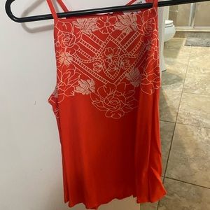 Red small tank top